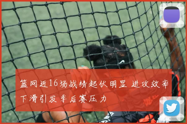 篮网近16场战绩起伏明显 进攻效率下滑引发季后赛压力